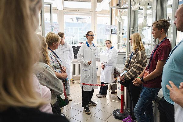 Einblicke ins Chemielabor