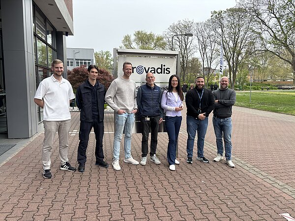 Das KI-Team im Bereich Ausbildung von Provadis