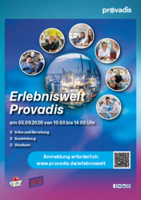 Einladung zur Erlebniswelt Provadis