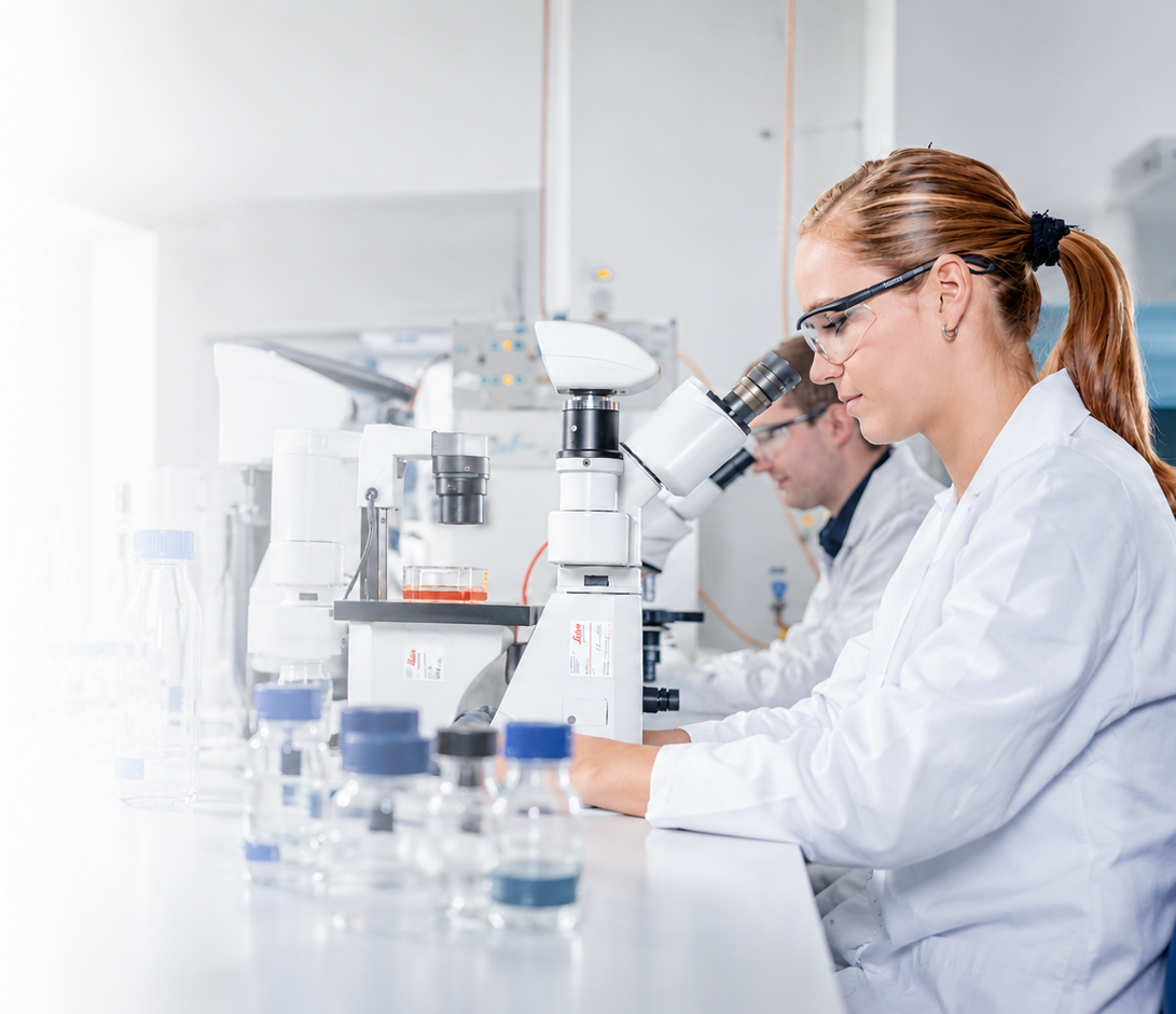 Wissenschaftler im Labor