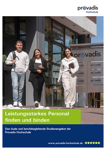 Broschüre der Provadis Hochschule für Unternehmen
