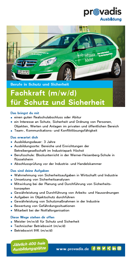 Fachkraft für Schutz und Sicherheit (m/w/d)