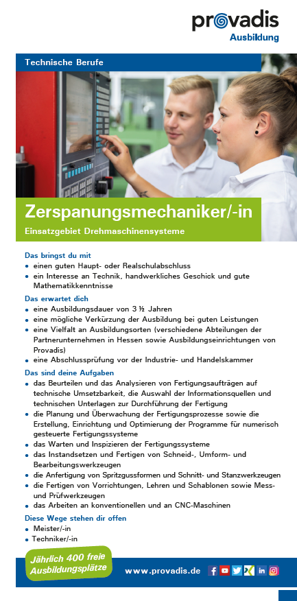 Zerspannungsmechanik Drehmaschinensysteme