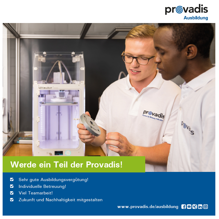 Ausbildungsbroschüre Provadis Frankfurt