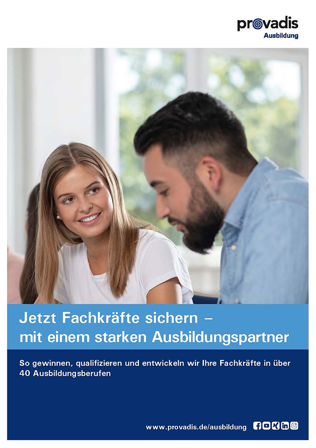 Broschüre für Unternehmen: Ausbildung in Partnerschaft
