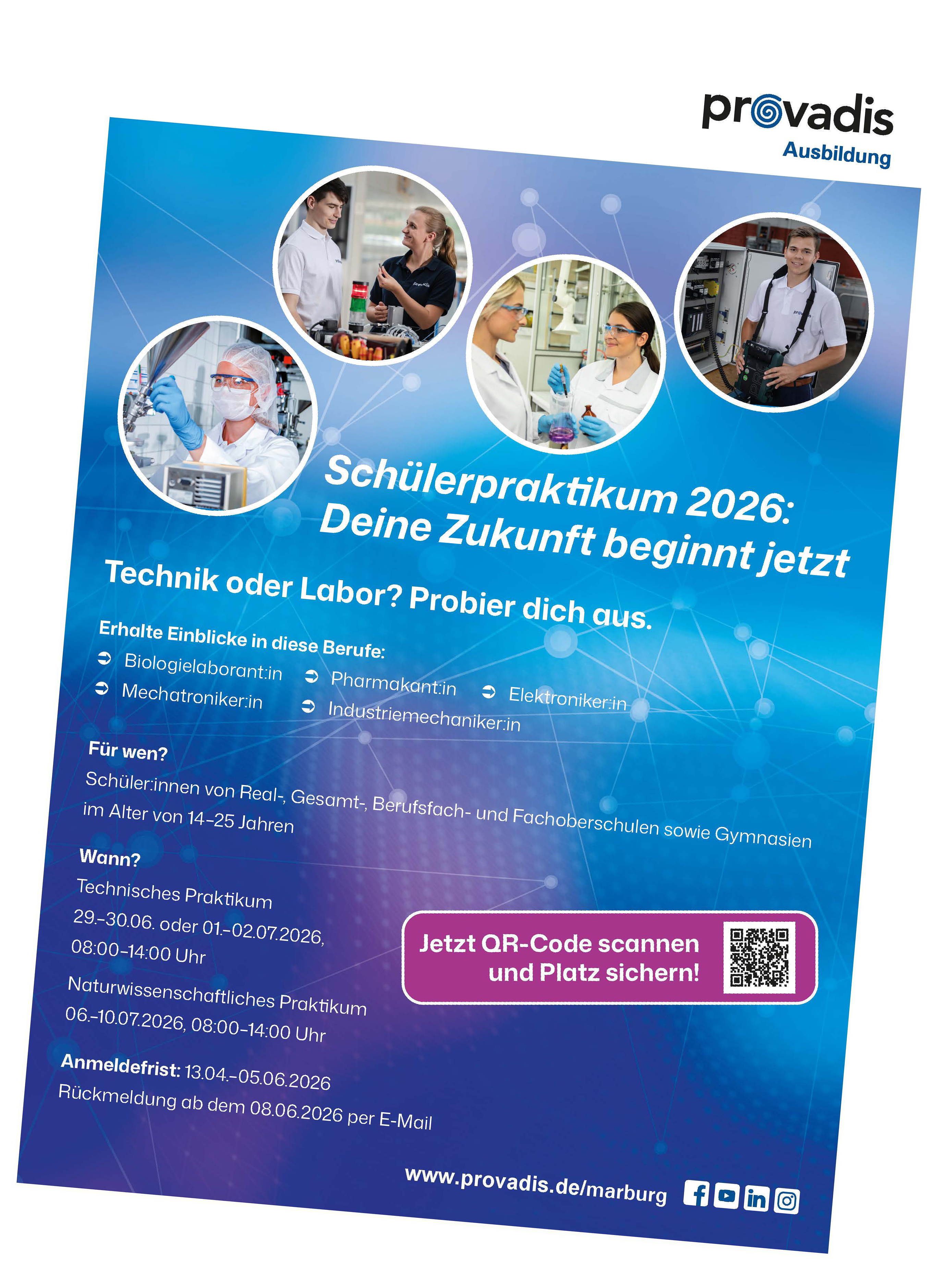 Schülerpraktikum 2026