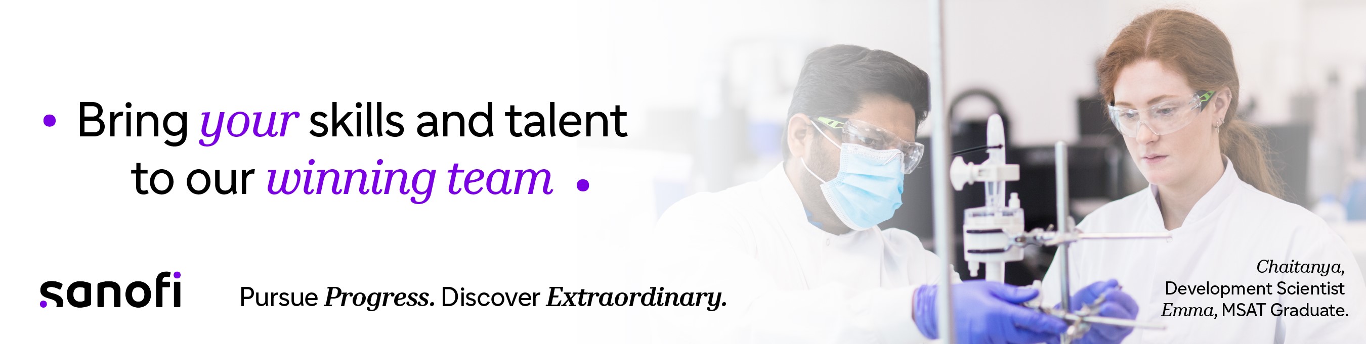 Traineeprogamm bei Sanofi